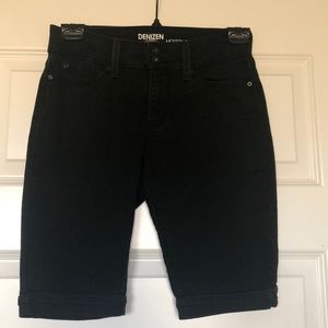 Denizen Levi’s Modern Skinny Shorts Black Sz 4/27